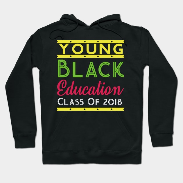 African American High School Graduation Grad Hoodie by Antoniusvermeu